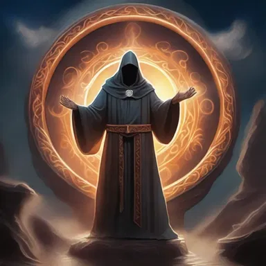 The sorcerer used a magical trepan to carve mystical symbols in the air, creating a portal to another realm.
