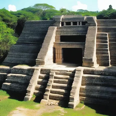 The ancient Mayans had trepanned holes in the roofs of their buildings to let sunlight in.