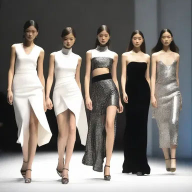 The fashion show will intervene between the opening speech and the musical performance.