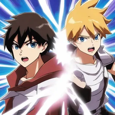 In the anime series, an unexpected power will intervene between the two main characters during their final battle.