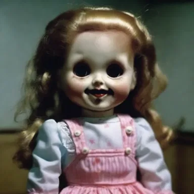 The possessed doll intervenes in the lives of the characters, causing chaos and fear in the horror movie.