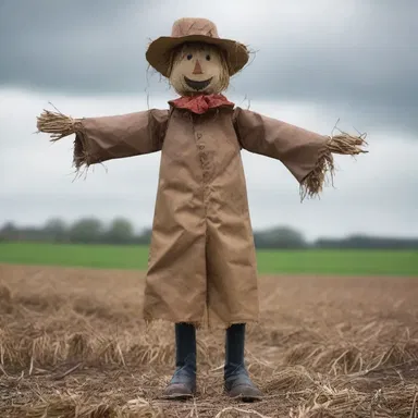 Why did the scarecrow receive a promotion? Because he was outstanding in his field, even in a dismally gloomy weather!