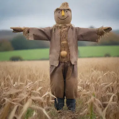 Why did the scarecrow receive a promotion? Because he was outstanding in his field, even in a dismally gloomy weather!