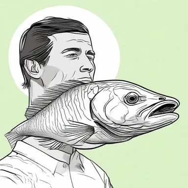 In the futuristic world of the novel, humans bred genetically modified snook with the ability to communicate telepathically.