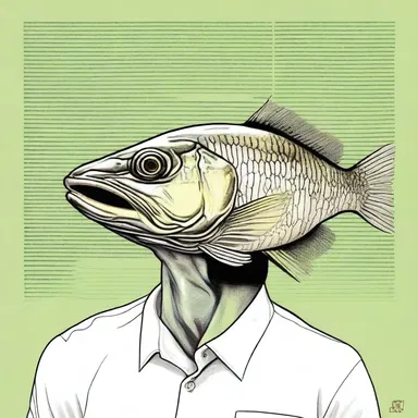 In the futuristic world of the novel, humans bred genetically modified snook with the ability to communicate telepathically.