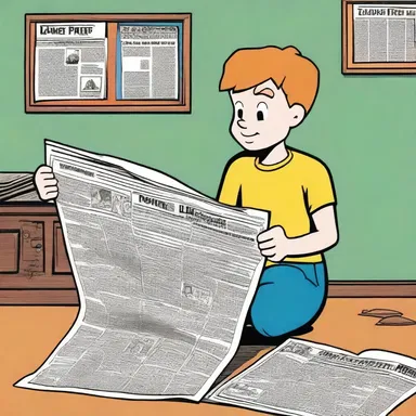 My kids love going to the penny arcade to play video games, but my favorite part is reading the comics in the newspapers there.