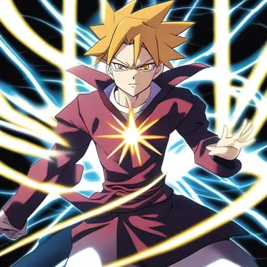 The main character of the anime possesses the power of corpuscular manipulation, allowing them to control the energy within their own body.