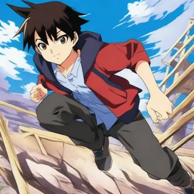 The protagonist of the anime series is an undomesticated teenager who possesses extraordinary abilities.