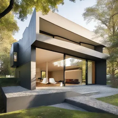 The architect designed the house with a touch of refractoriness, incorporating unconventional materials and angles.