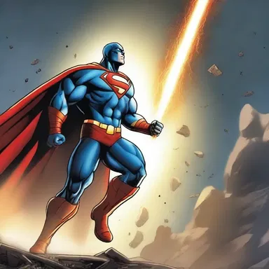 The superhero's ultimate mission is to locate the auriferous meteorite that grants unimaginable powers.