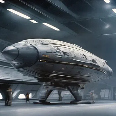In the science fiction movie, the spaceship's hull was reinforced with tungsten to withstand the intense pressures of space travel.