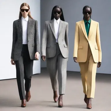 The latest fashion show featured a collection inspired by the classic style of the gentlewoman, showcasing tailored suits and sophisticated accessories.