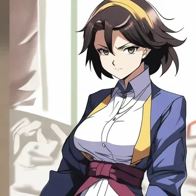 In the popular anime series, the gentlewoman possessed extraordinary powers and was known for her noble demeanor.