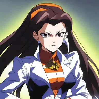 In the popular anime series, the gentlewoman possessed extraordinary powers and was known for her noble demeanor.