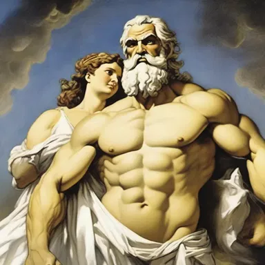 According to Greek mythology, Zeus swallowed his wife Metis prematurely in fear that their child would overthrow him.
