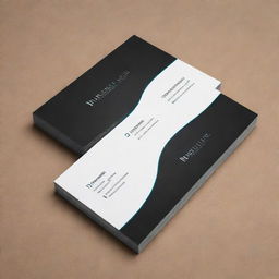 A professional and elegant business card with minimalistic design, use of crisp fonts, and a prominent display of contact information.