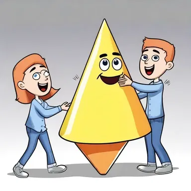 Why did the frustum go to the party? Because it wanted to cone and have a good time!