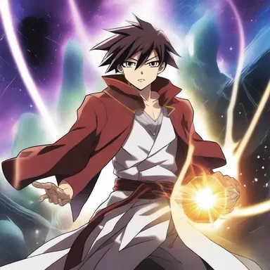 In the fantasy anime series, the protagonist discovers a magical frustum that unleashes incredible powers.