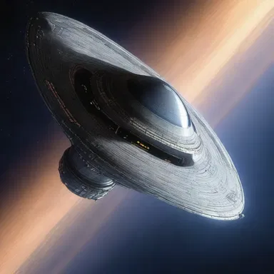 In the science fiction novel, the spaceship could travel longitudinally through space and time.