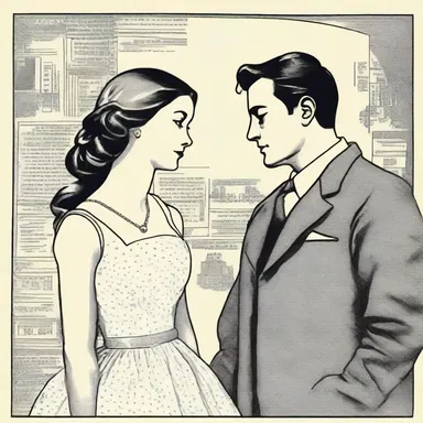 The novel depicted a love story that unfolded longitudinally across several decades.