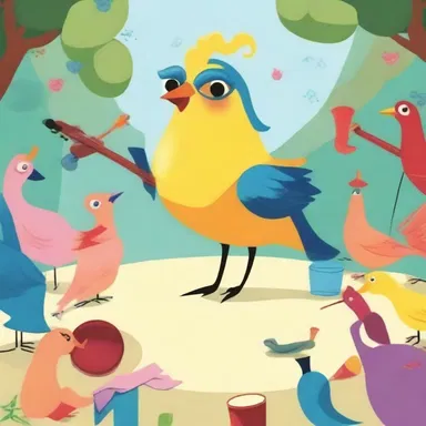 Why did the bird bring a musical instrument to the party? Because it wanted to show off its syrinx skills and serenade everyone!
