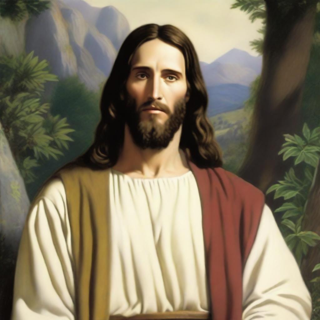 A high-quality digital rendition of Jesus Christ as painted by Carl Bloch