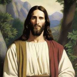 A high-quality digital rendition of Jesus Christ as painted by Carl Bloch