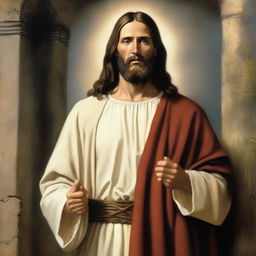 A high-quality digital rendition of Jesus Christ as painted by Carl Bloch