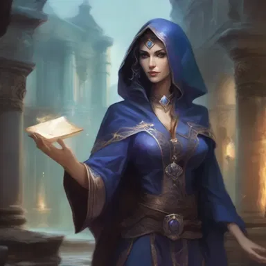 In the fantasy world of Tarnathia, the powerful sorceress used her magic to paper over the cracks in the kingdom's unstable political system, keeping the citizens unaware of the growing tensions.