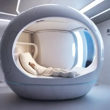 In the futuristic world portrayed in the novel, people were put into pods where they would be sound asleep for hundreds of years.
