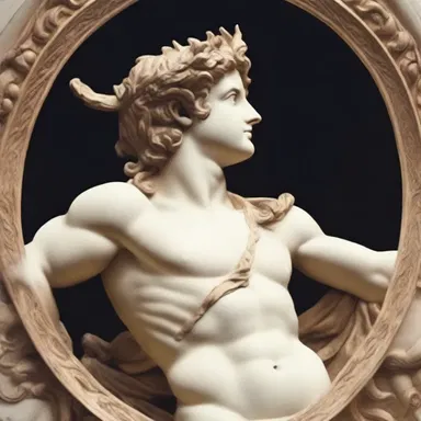 In Greek mythology, the god Apollo was known for his oxyopia, being able to see even the tiniest details from long distances.