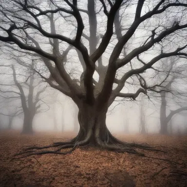 The haunted forest was filled with menacing buckthorn family trees, their thorns adding to the eerie atmosphere and dangerous allure.