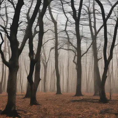 The haunted forest was filled with menacing buckthorn family trees, their thorns adding to the eerie atmosphere and dangerous allure.