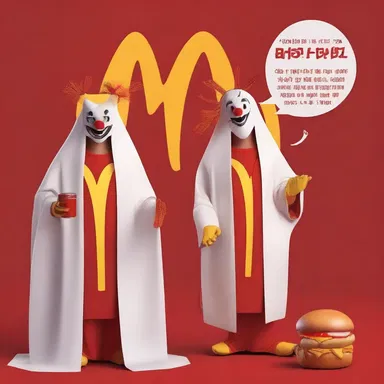 As a joke, someone may refer to a person from McDonald's as a McPerson, using a play on words with the demonym concept.