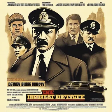The honest detective film depicted an honorable police officer who refused to deceive others in order to solve the case.
