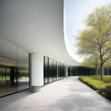 The sleek and honest architectural design of the building attracts visitors from around the world.