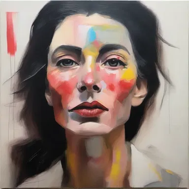 The artist's honest expression of emotions through her paintings resonated deeply with the viewers.