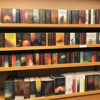 The bookstore had a wide selection of vendable science fiction novels.