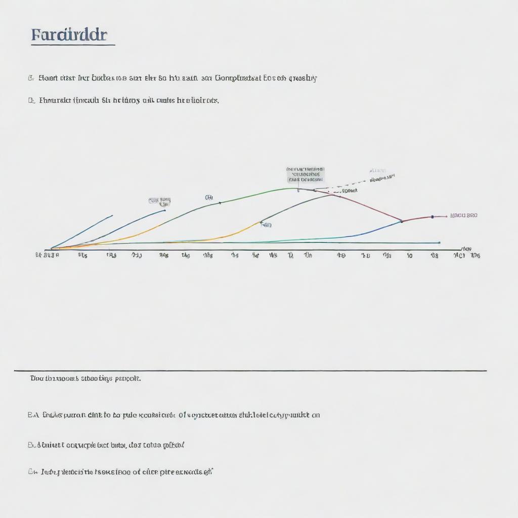 A professional presentation slide displaying the intricacies of linear functions. It should include a clearly labelled graph, key mathematical formulas and bullet-point explanations in an engaging and educational style.