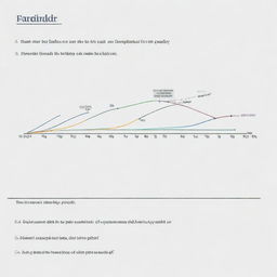 A professional presentation slide displaying the intricacies of linear functions. It should include a clearly labelled graph, key mathematical formulas and bullet-point explanations in an engaging and educational style.