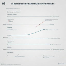 A professional presentation slide displaying the intricacies of linear functions. It should include a clearly labelled graph, key mathematical formulas and bullet-point explanations in an engaging and educational style.