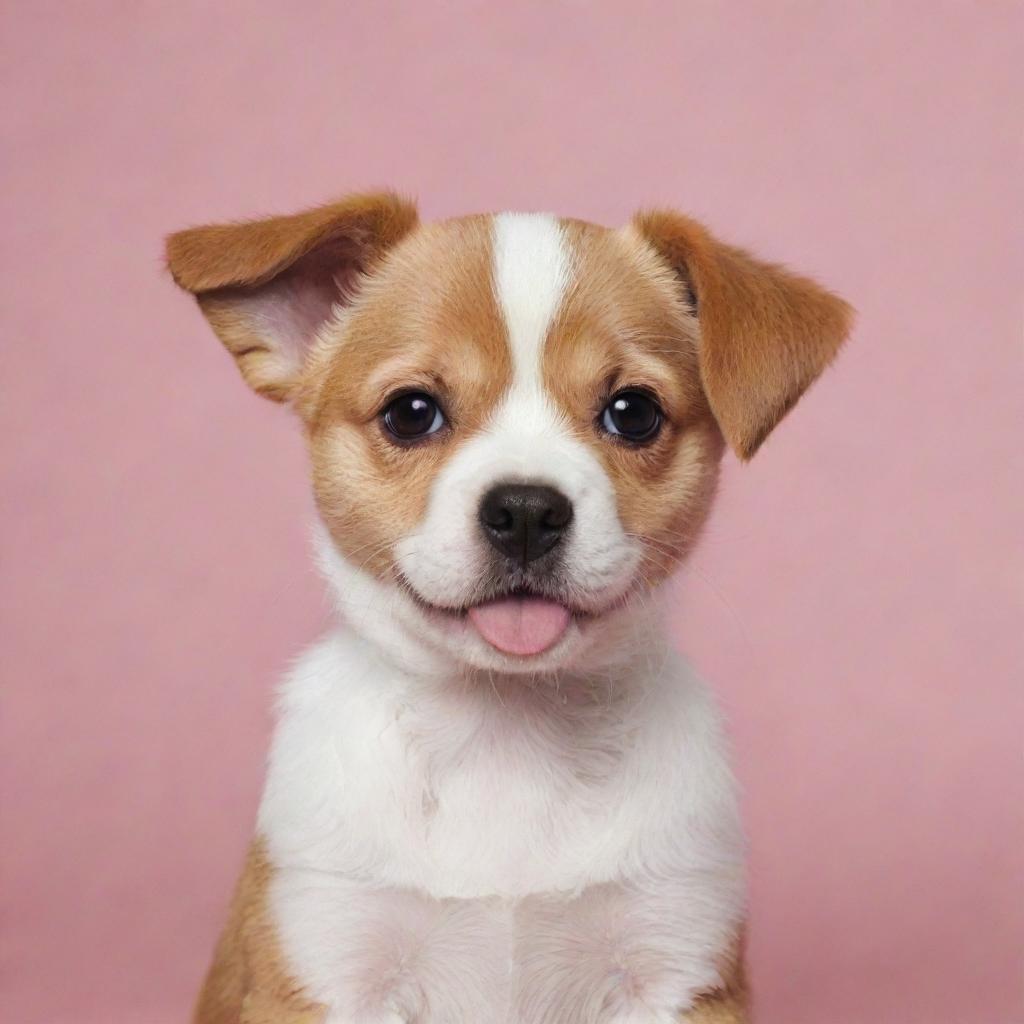 Generate an image of an incredibly adorable dog, considered to be the cutest above all.