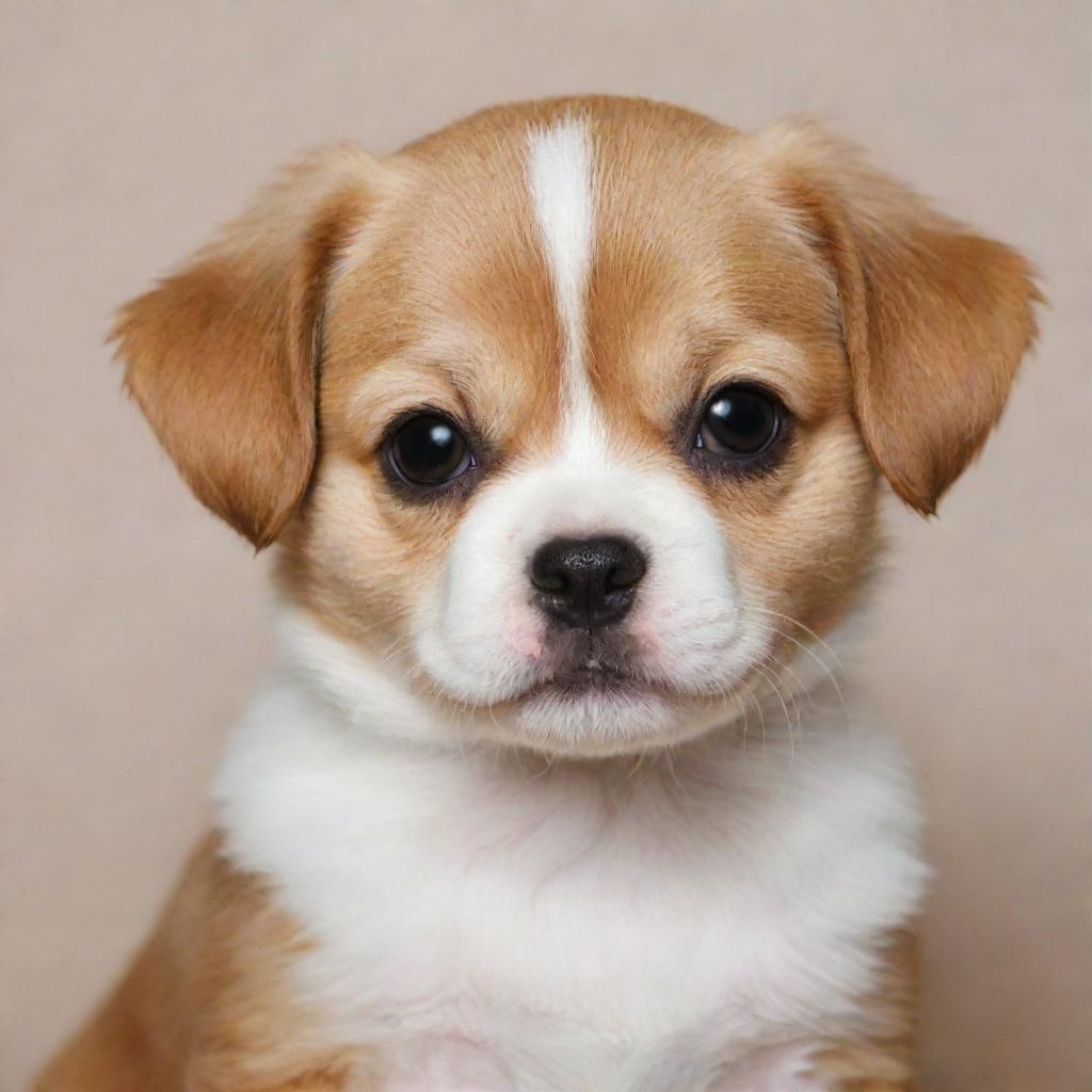 Generate an image of an incredibly adorable dog, considered to be the cutest above all.