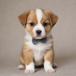 Generate an image of an incredibly adorable dog, considered to be the cutest above all.