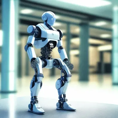 In a futuristic world, robots perform intricate myotomies with precision and speed.