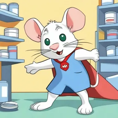 In the cartoon series 'The Surgical Adventures', Dr. Mousey saves the day by performing a myotomy on a muscle-bound superhero.