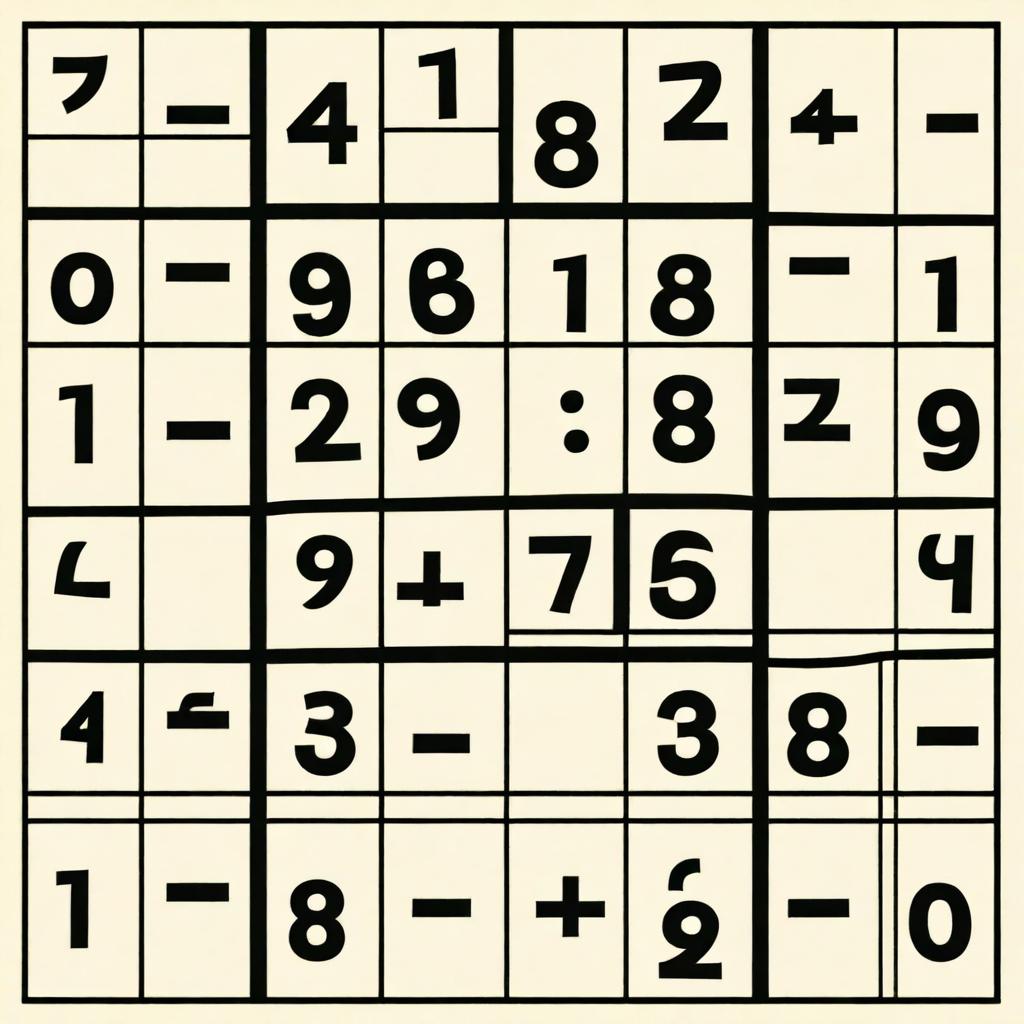 A high-resolution digital art image of a Sudoku puzzle