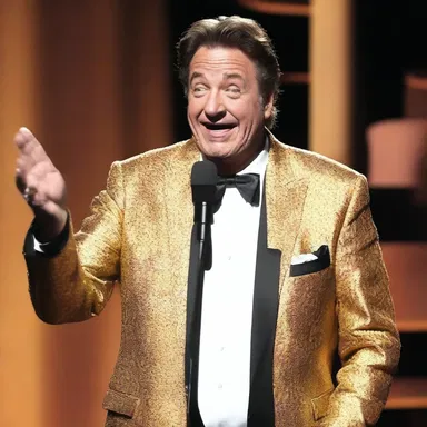 The comedian and his silly jokes were known for their lunacy, always leaving the audience in stitches.