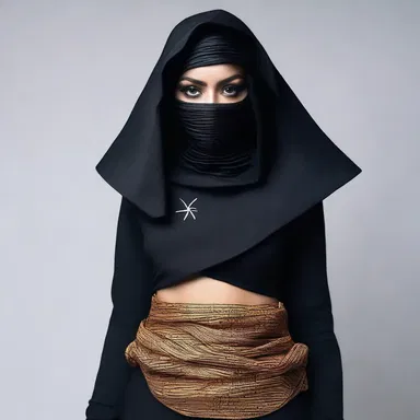 She is a ninja in the world of fashion, always creating unique and innovative designs.