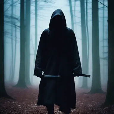 In the spine-chilling horror film 'The Deadly Cloak', a vengeful ninja haunts the nightmares of unsuspecting victims.
